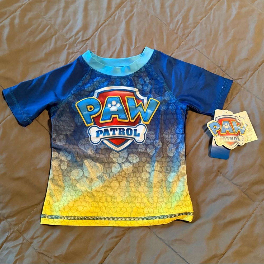 Paw Patrol Toddler Rashguard, 2T